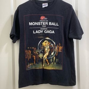 Lady Gaga Monster Ball unisex medium tour tshirt